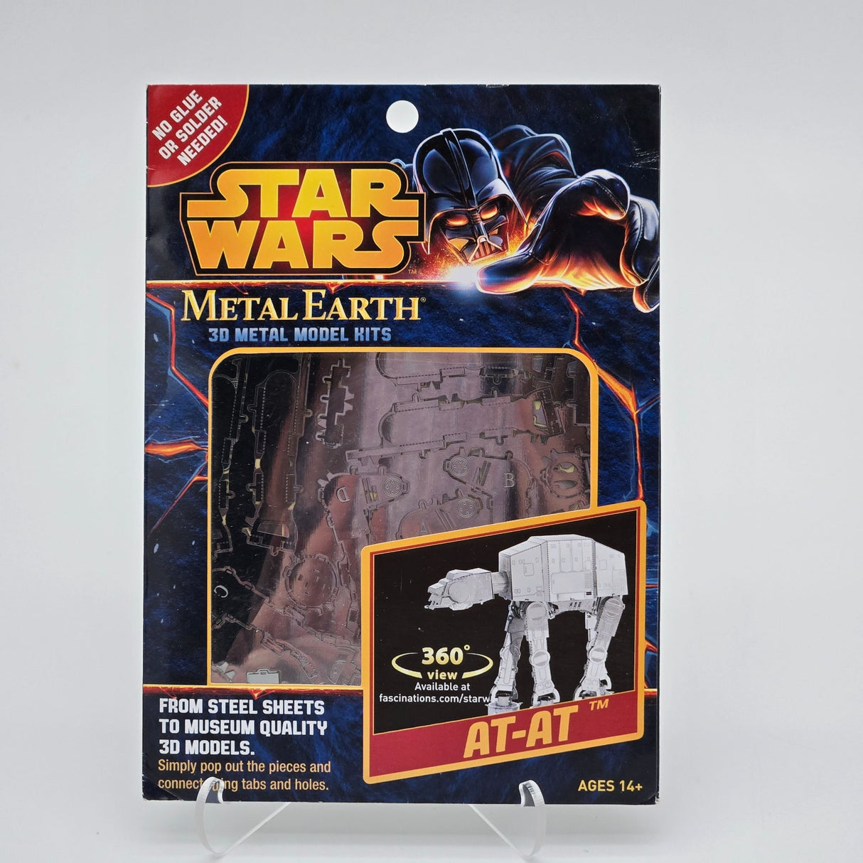 Star Wars Metal Earth 3D Model Kit AT-AT Ages 14+ No Glue/Solder Needed Fascinations