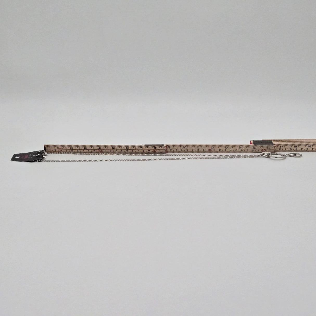 Straight to the Top Silver Rhinestone Circle Pendant Necklace & Matching Earrings Set By Paparazzi