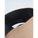 Calvin Klein Womens Wiley Cervo in Sandstorm Open Toe Block Heel Mules