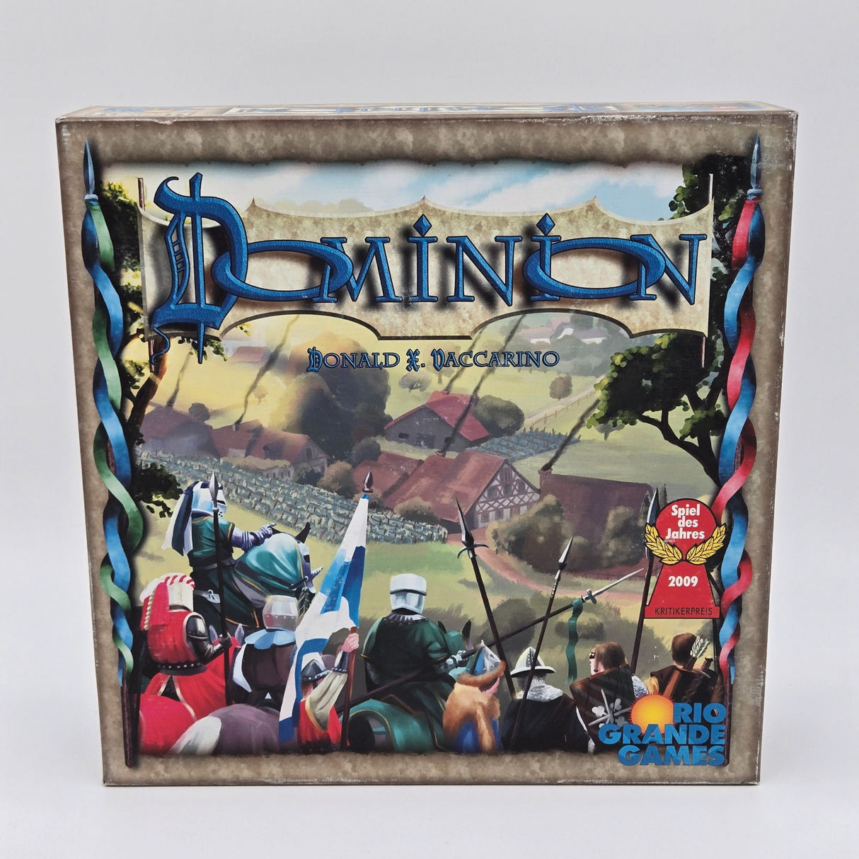 Dominion Strategy Card Game By Rio Grande Games  Complete Set With Rulebook & 500 Cards  Award-Winning 2009 Edition