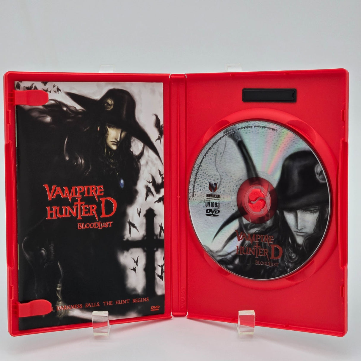 Vampire Hunter D Bloodlust DVD With Slipcover R-Rated Anime Movie
