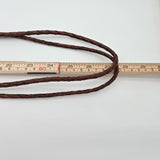 Handmade Indonesian Caneweave Woven Straw & Leather Crossbody Bag With Zipper Closure