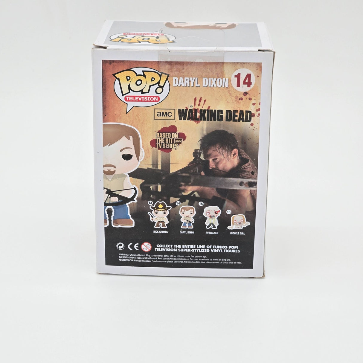Funko Pop! The Walking Dead Daryl Dixon Vinyl Figure #14 Collectible