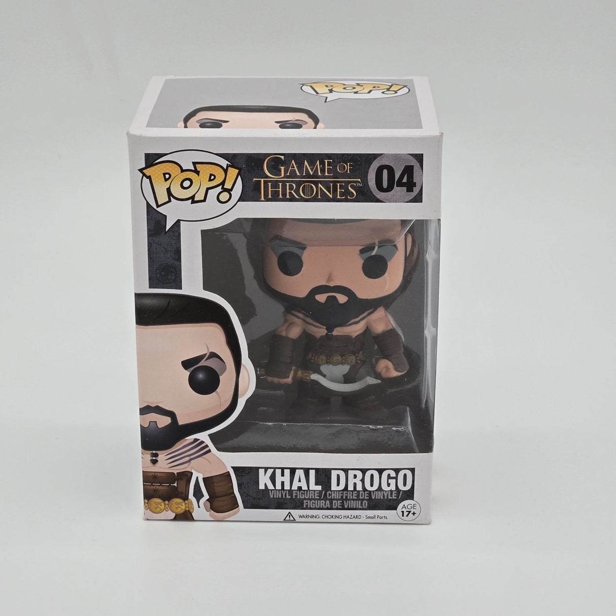 Funko Pop Game Of Thrones Khal Drogo Vinyl Figure #04 Collectible Toy