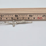 Red Wood Bead Rosary Necklace With Silver-Tone Crucifix & Virgin Mary Centerpiece