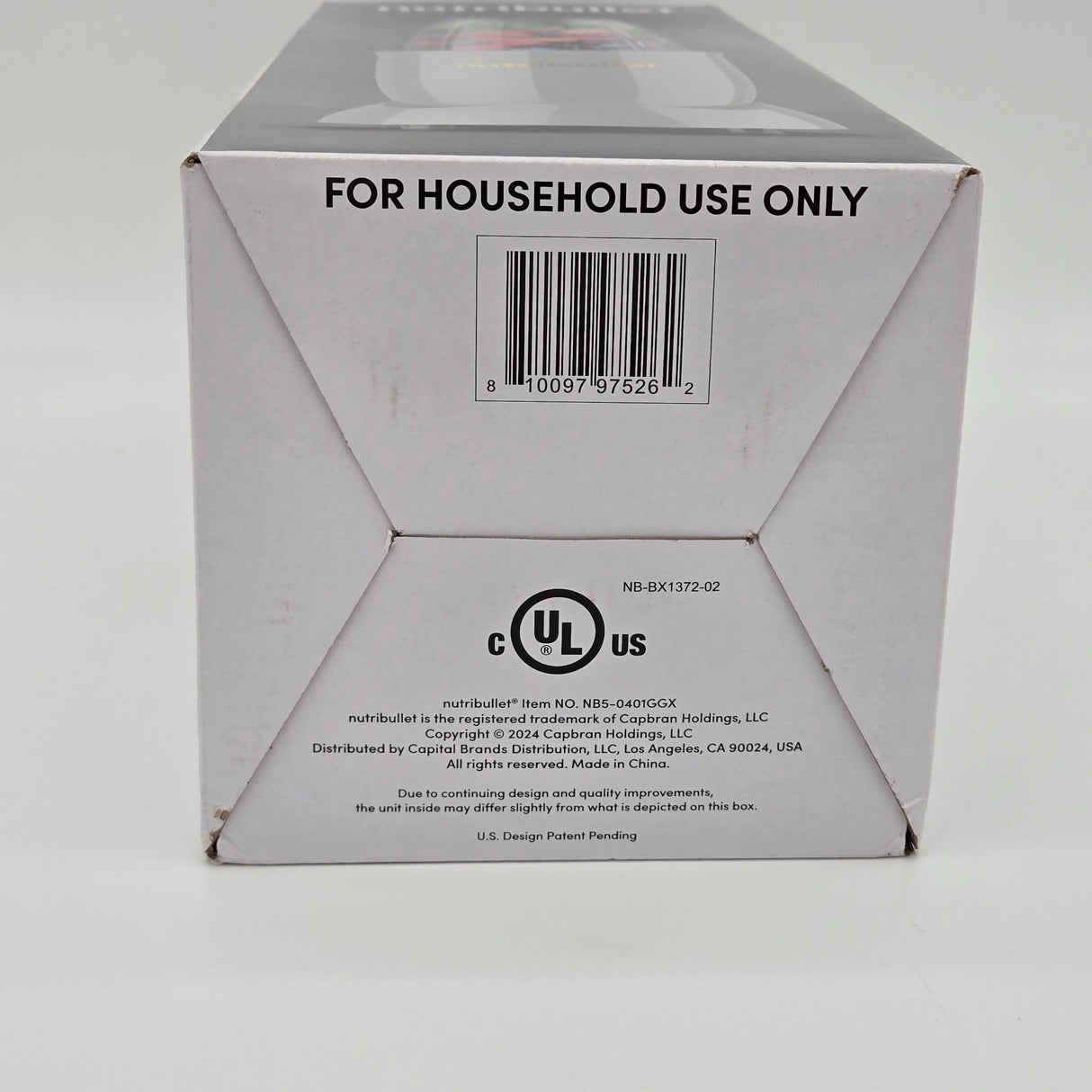 Nutribullet 500-Watt Personal Blender With 24oz Cup & To-Go Lid For Smoothies & Shakes