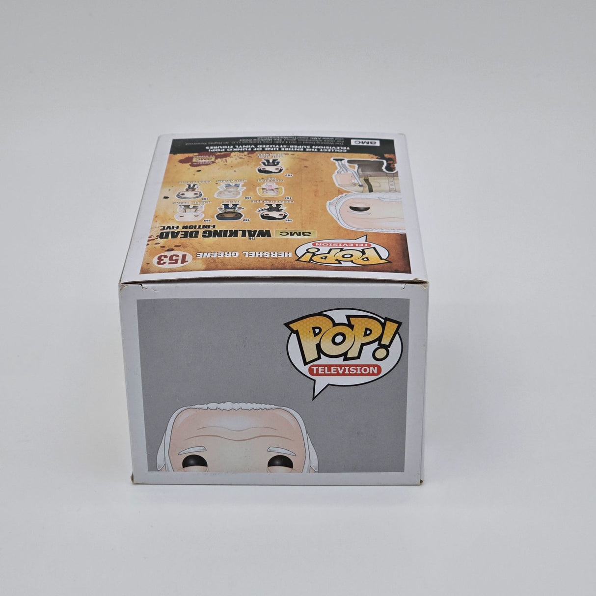 Funko Pop! Hershel Greene #153 The Walking Dead Vinyl Figure Collectible AMC Edition Five