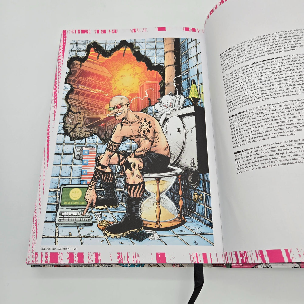 Absolute Transmetropolitan Vol. 1 Hardcover Slipcase Edition By Warren Ellis & Darick Robertson