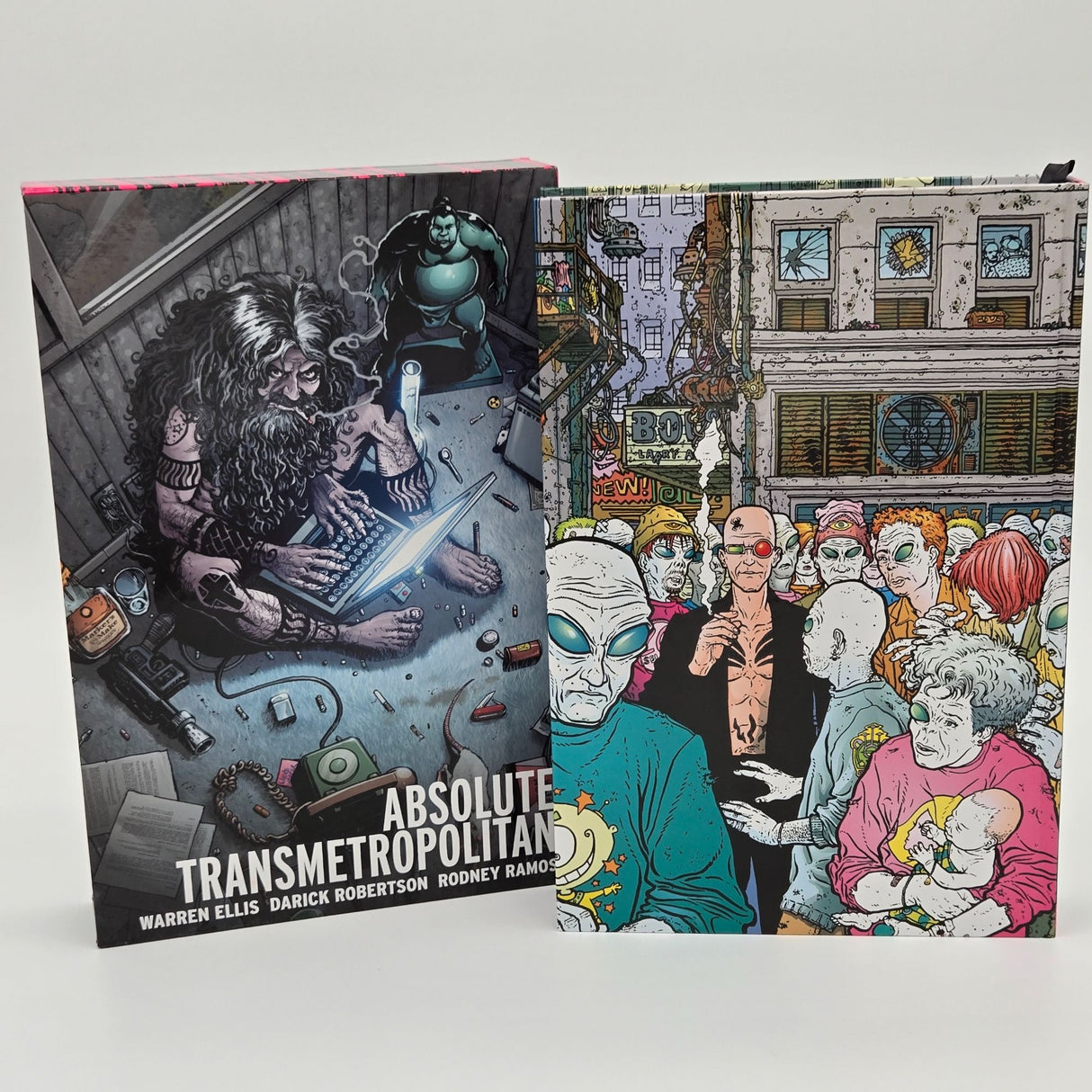 Absolute Transmetropolitan Vol. 1 Hardcover Slipcase Edition By Warren Ellis & Darick Robertson