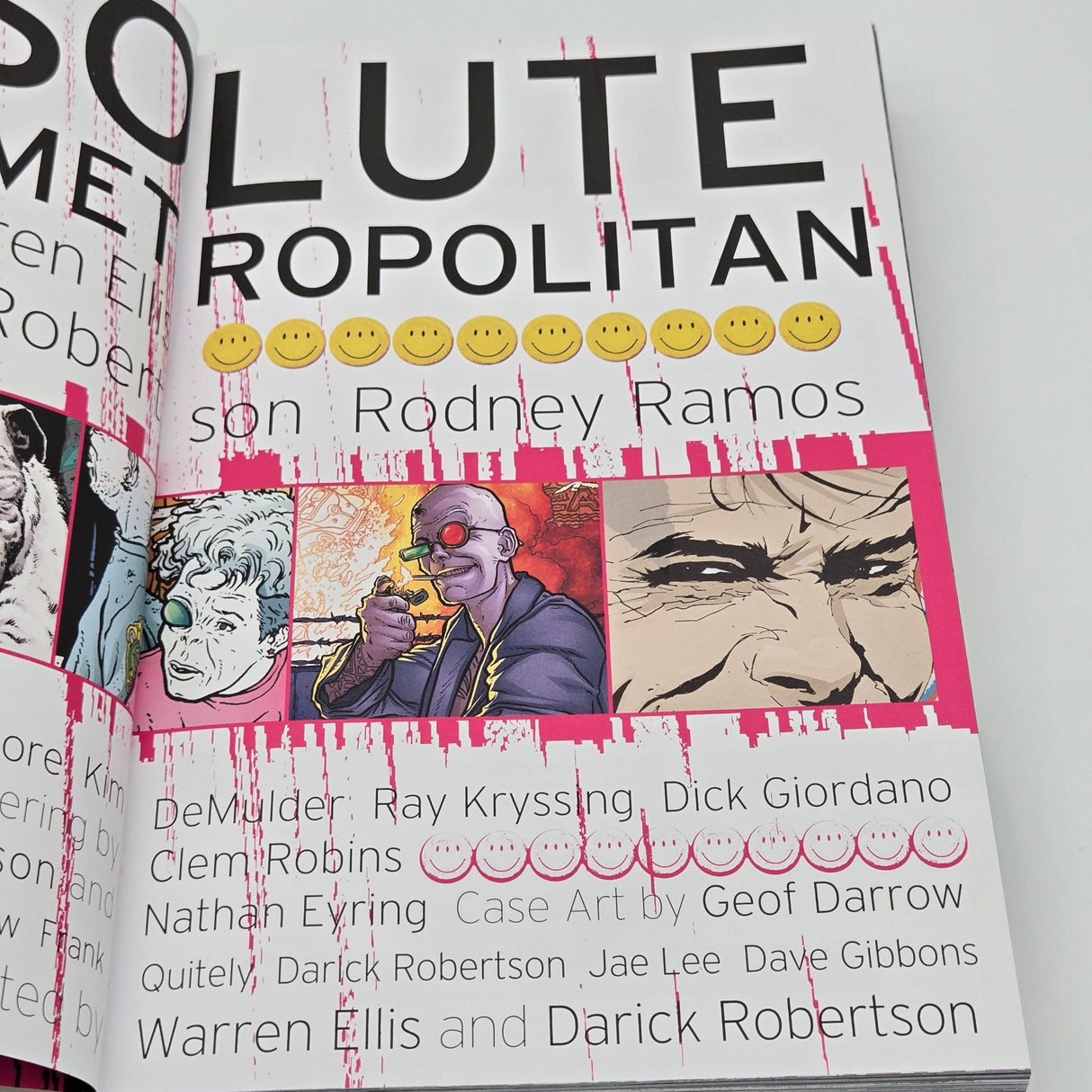 Absolute Transmetropolitan Vol. 1 Hardcover Slipcase Edition By Warren Ellis & Darick Robertson