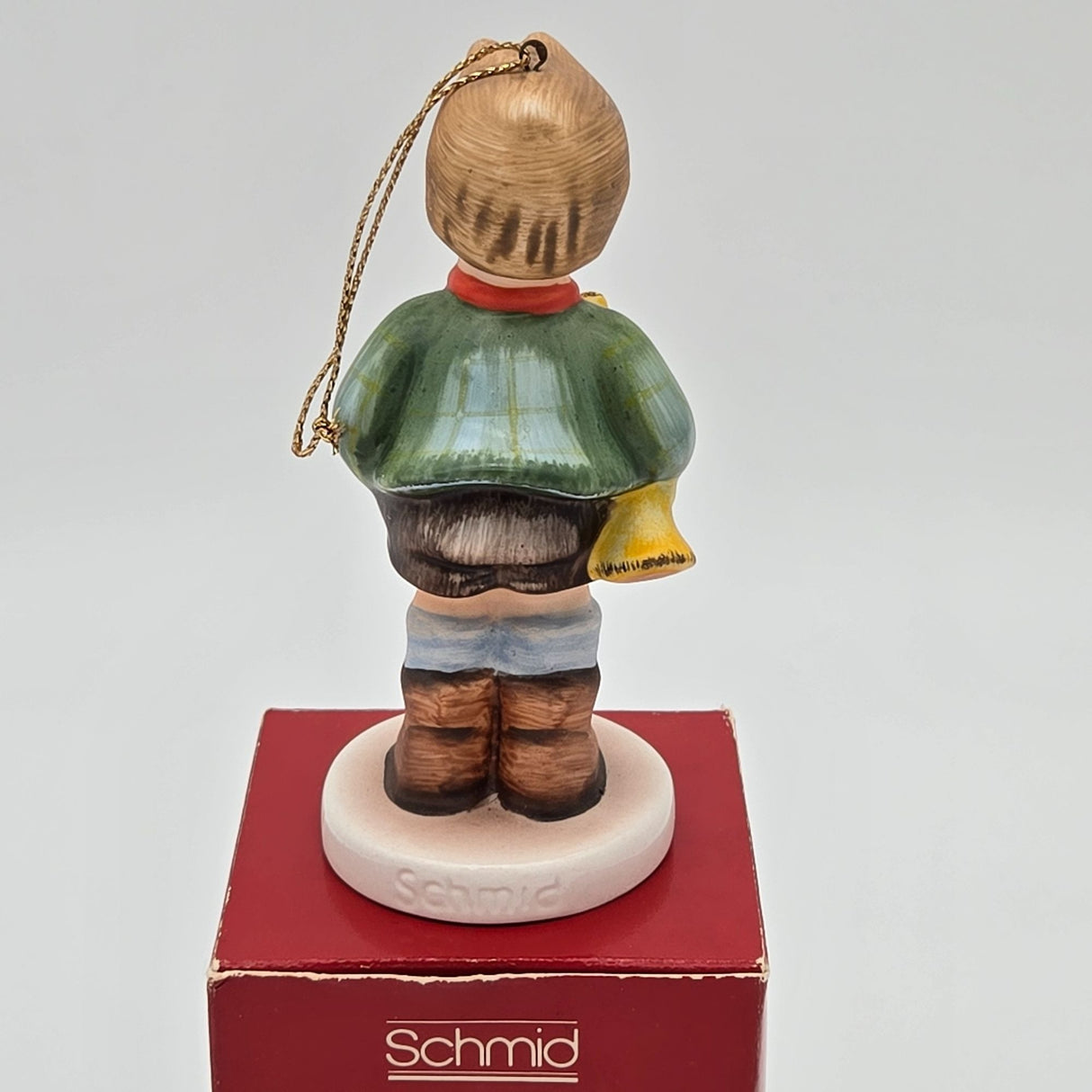 Schmid 1983 First Edition Annual Ornament "Hark The Herald" By Berta Hummel