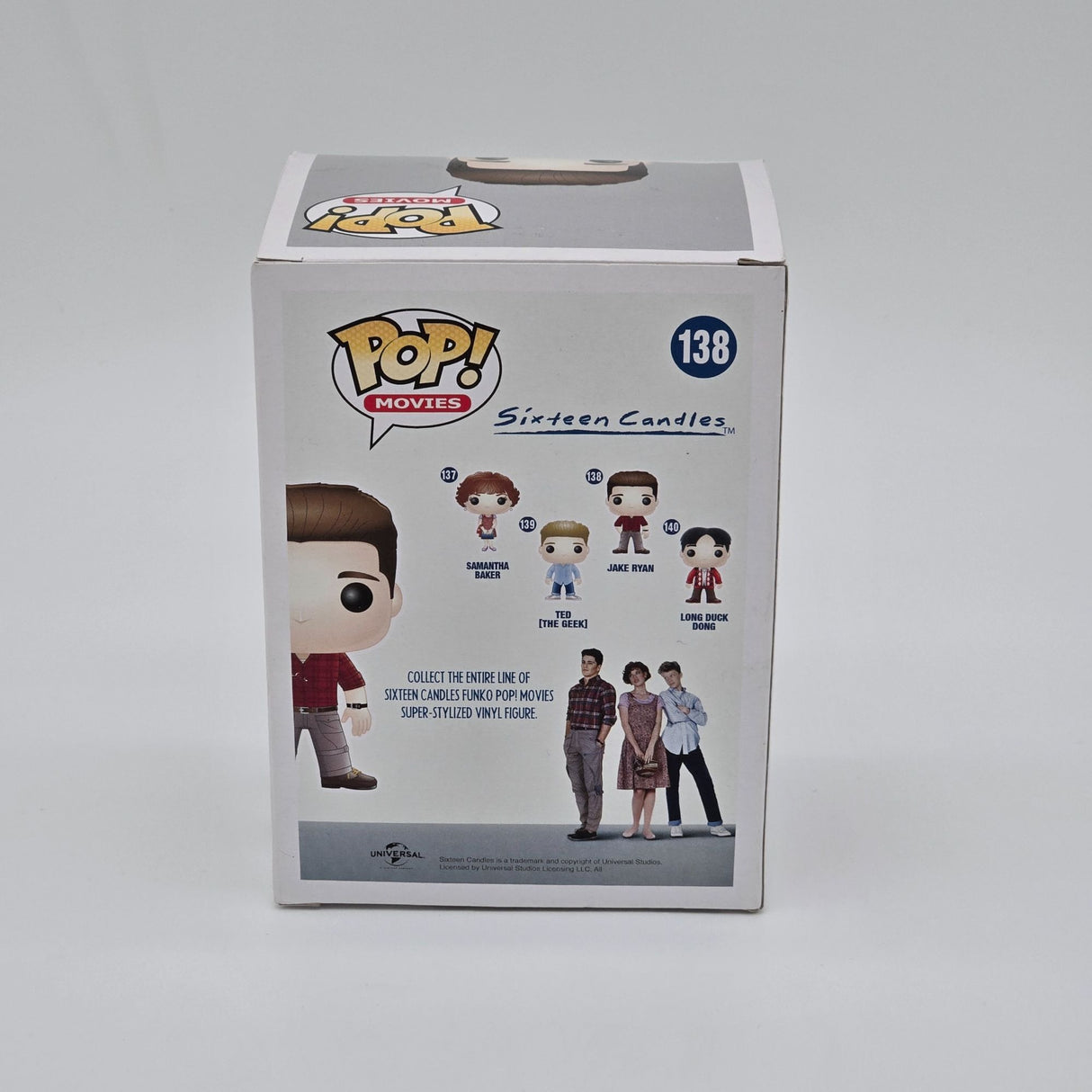 Funko Pop! Movies Jake Ryan #138 Sixteen Candles Vinyl Figure Collectible