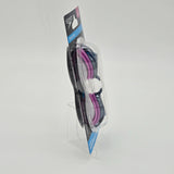 Speedo Women's Vanquisher 2.0 Mirrored Goggles Low Profile UV Protection Competitive Swimwear Purple & Black