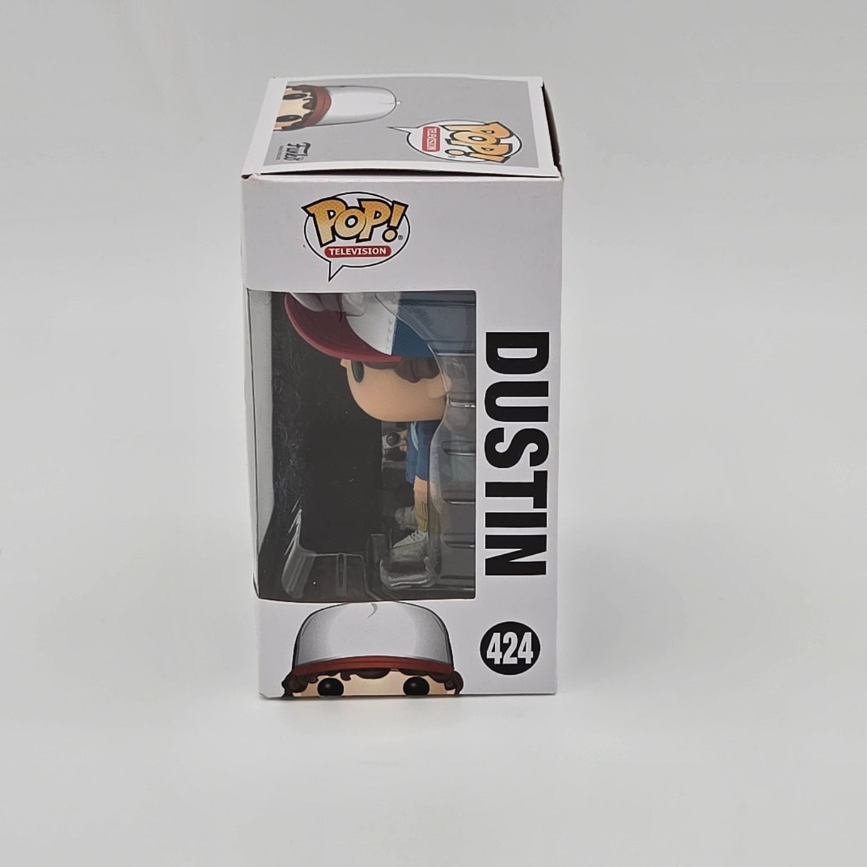 Funko Pop! Stranger Things Dustin Vinyl Figure #424 Collectible