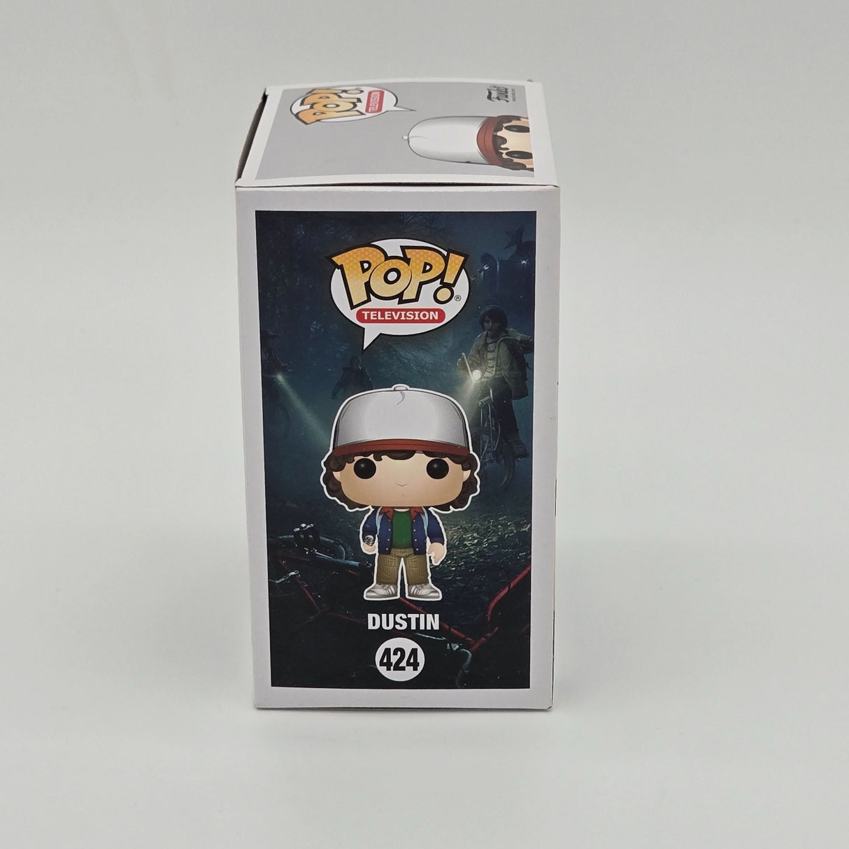 Funko Pop! Stranger Things Dustin Vinyl Figure #424 Collectible