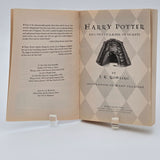 Harry Potter And The Chamber Of Secrets Paperback By J.K. Rowling Illustrated By Mary GrandPré Scholastic Edition 1999