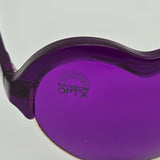 Heart-Shaped Purple Sunglasses With UV Protection By Rainbow OPTX