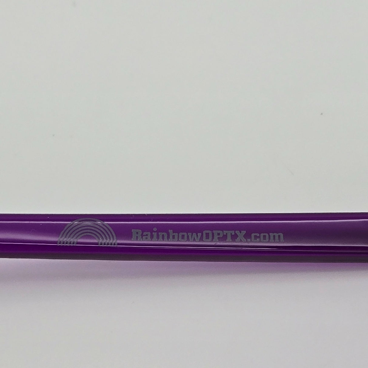 Heart-Shaped Purple Sunglasses With UV Protection By Rainbow OPTX