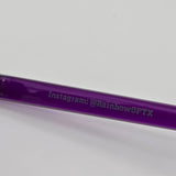Heart-Shaped Purple Sunglasses With UV Protection By Rainbow OPTX